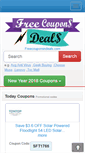 Mobile Screenshot of freecouponsndeals.com
